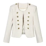 2025 new style fashionable and elegant  ladylike high-end temperament design casual tweed jacket