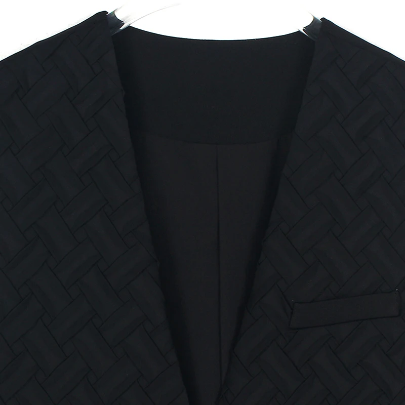 Fashionable and exquisite temperament V-neck small fragrant style woven Korean style casual style personalized vest - Image 3