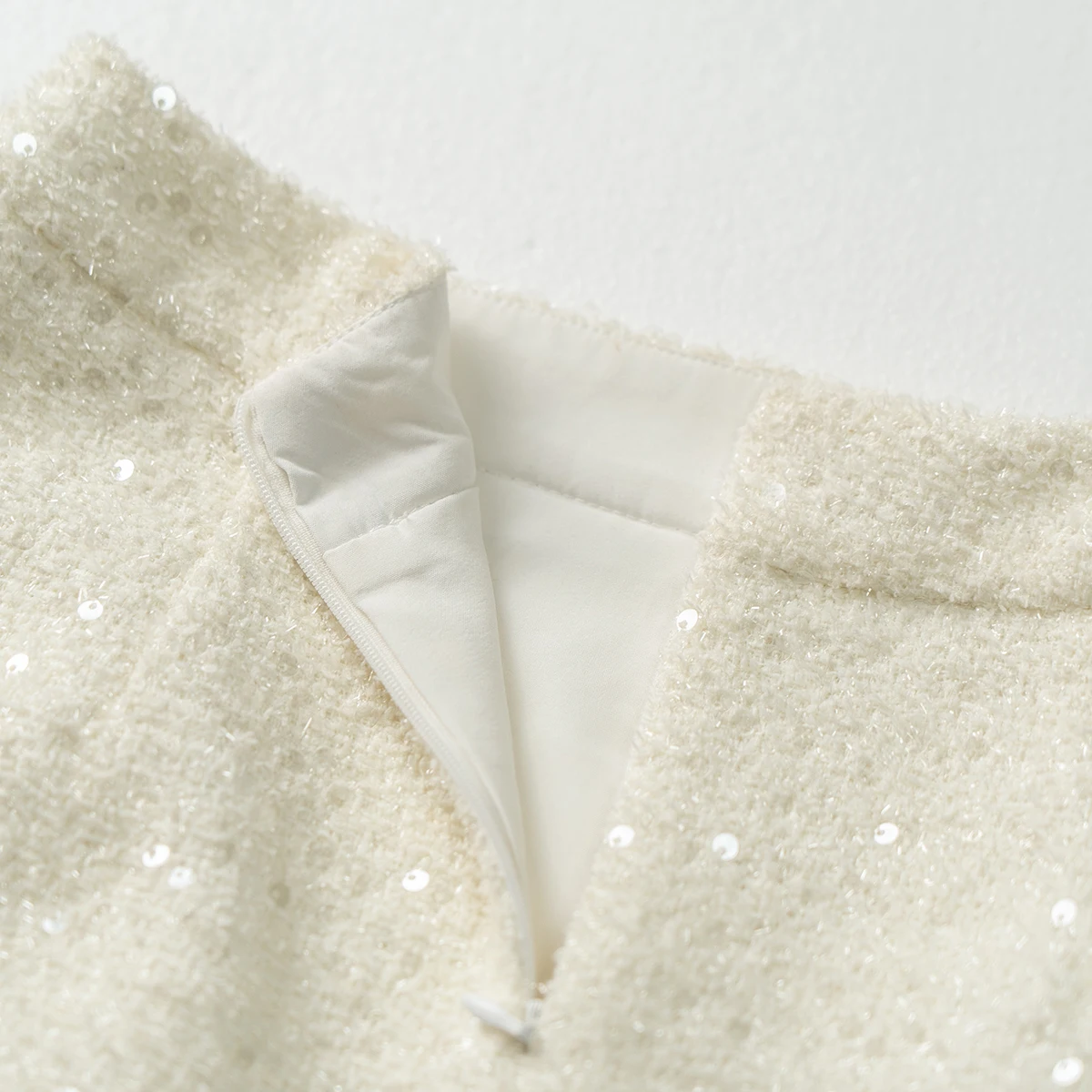 Feminine Elegant Sequin Slim Skirt High-End Fashion Luxury Socialite Light Industry Style Small Fragrance Temperament - Image 4