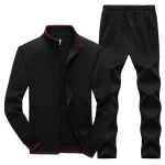 Men Women Winter Pants Set Fashion Lambswool Casual Letter Printed Sweater Pants Sports Top Chest Men Micro Underwear