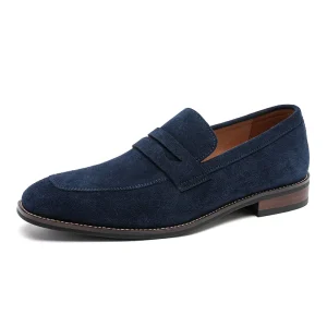 Men's Casual Shoes Cow Suede Genuine Leather Men Classic British Style Loafers Moccasins Mens Light Comfortable Driving Flats