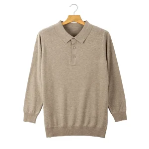 Men's New Quarter Zip Collar Sweater, Plush Fleece Lined Knit Jacket, Warm & Soft Winter Pullover