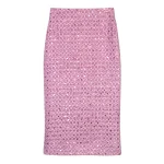 New fashion temperament celebrity heavy industry sequin dress high-end small fragrance style peony purple skirt