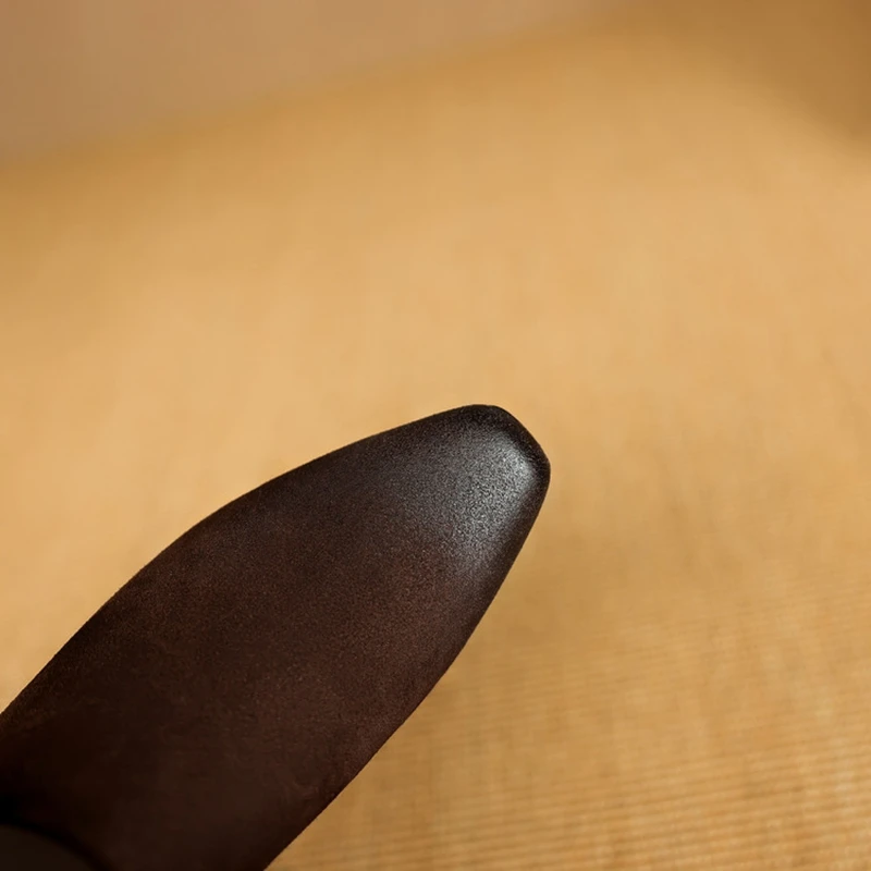 New women's genuine leather cow suede square toe shoes with multi wear and knee high heels, desert western cowboy boots - Image 4