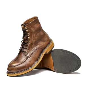 Outdoor Men Hiking Shoes Waterproof Tactical Shoes Leather Hunting Boots Desert Camping Sneakers Ankle boots Trekking Shoes