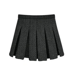 Slim Pleated Skirt, Small Fragrance Style, Fashionable and Elegant, Celebrity Temperament, New