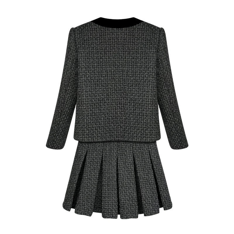 Slim Pleated Skirt, Small Fragrance Style, Fashionable and Elegant, Celebrity Temperament, New - Image 5