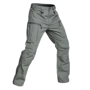 Tactical Cargo Pants Men's IX10 Multi-Pockets Wear-resistant Trousers Male Outdoor Training Hiking Fishing Casual Loose Pants