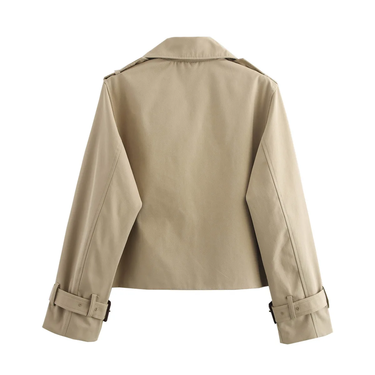 Women's Short Trench Coat | French Style Casual Chic Fall Jacket | 2025 New Collection - Image 2