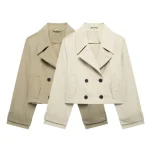 Women's street fashion jacket 2024 new short jacket jacket